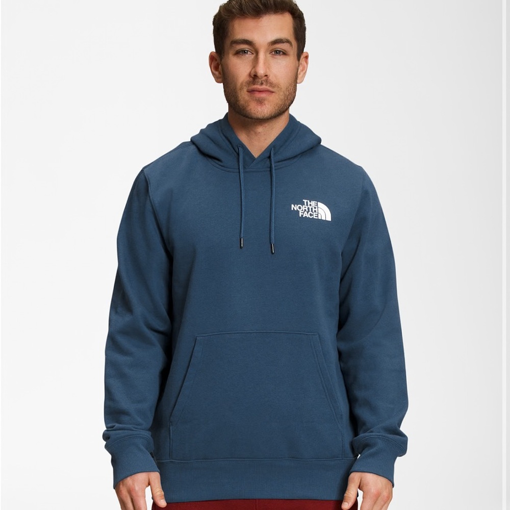 The North Face Men’s Box NSE Pullover Hoodie | Size M | Blue/Black